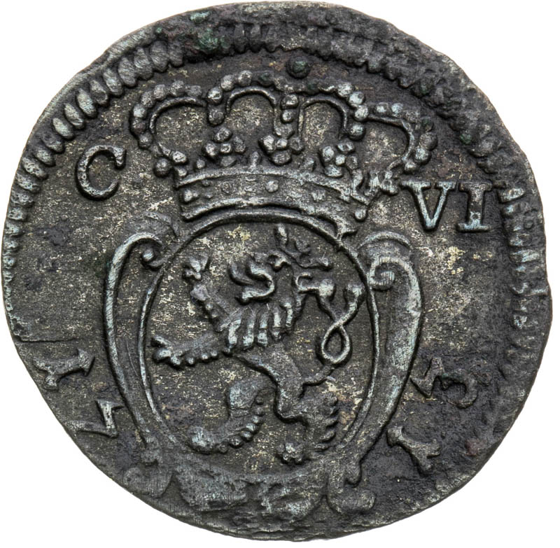 1/2 Grajciar 1713 - averz