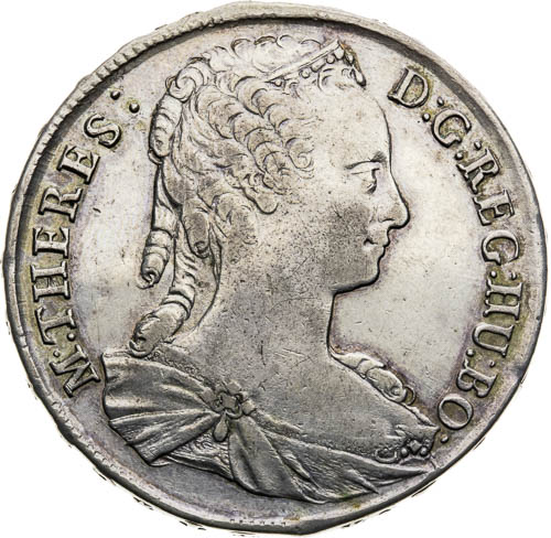 Tolar 1743 - avers