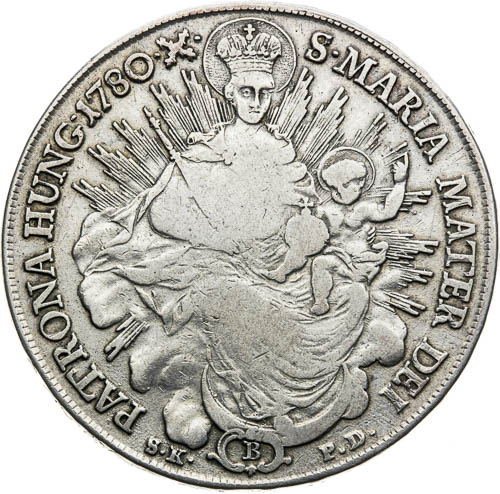 Tolar 1780 - revers