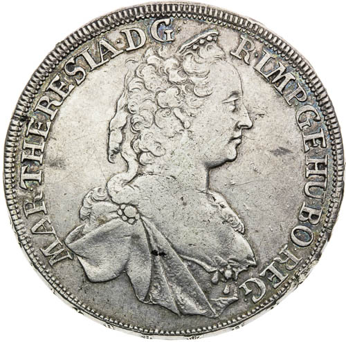 1/2 Tolar 1750 - avers