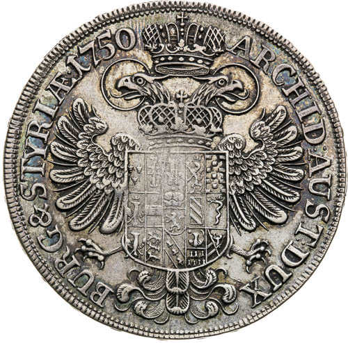 1/2 Tolar 1750 - revers