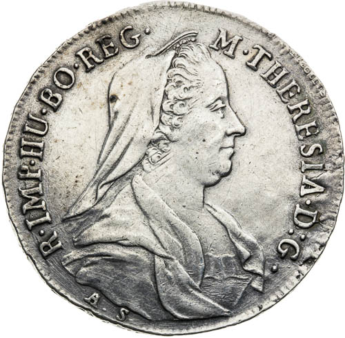1/2 Tolar 1767 - avers