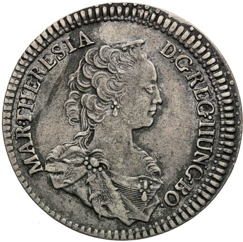 1/4 Tolar 1745 - avers