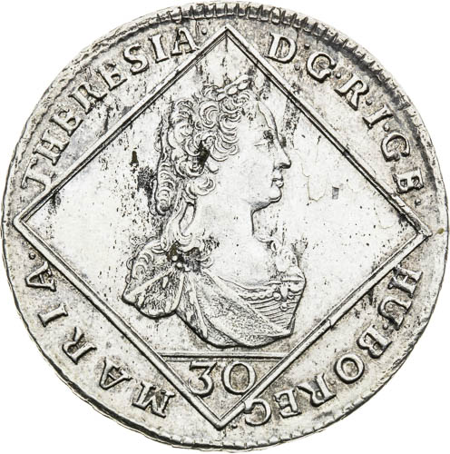 30 Grajciar 1763 - averz