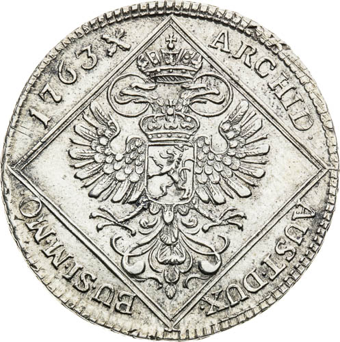 30 Grajciar 1763 - reverz