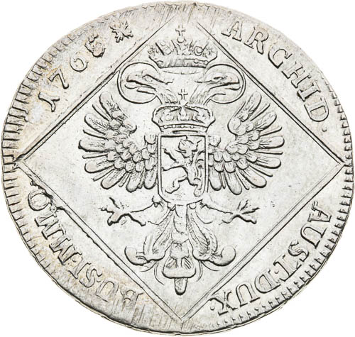 30 Grajciar 1765 - reverz