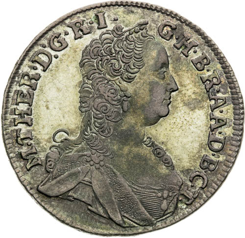 XVII Krejcar 1758 - avers