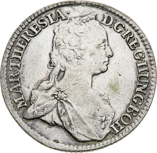 XV Krejcar 1745 - avers