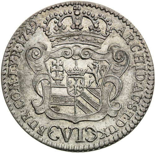 VI Krejcar 1742 - revers