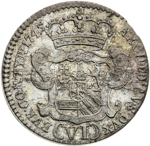 VI Krejcar 1745 - revers