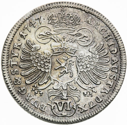 VI Krejcar 1747 - revers
