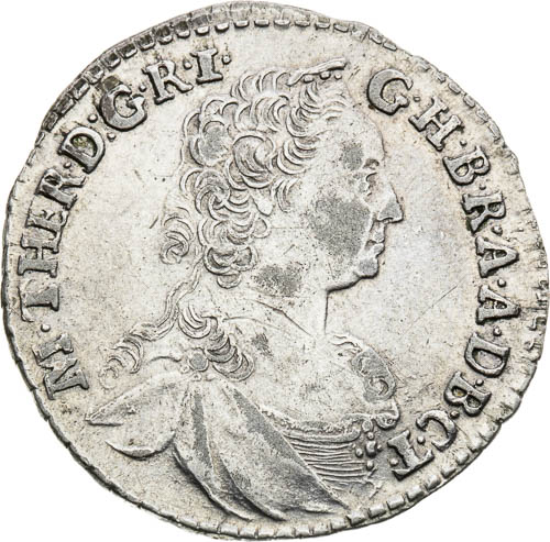 3 Krejcar 1752 - avers
