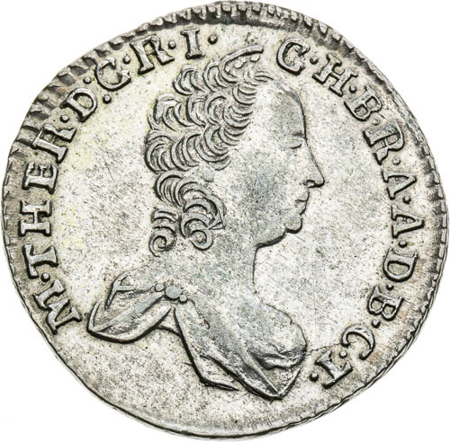 3 Krejcar 1761 - avers