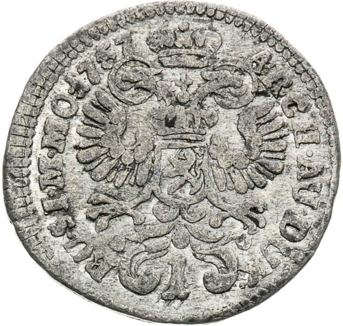 Krejcar 1757 - revers