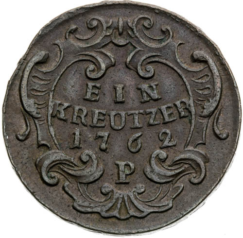 Krejcar 1762 - revers
