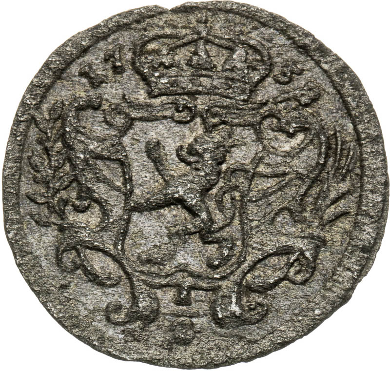 1/2 Krejcar 1758 - avers