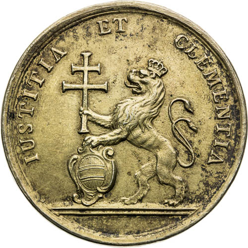 Medaile 1741 - revers