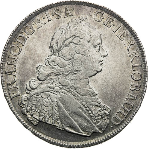 1/2 Tolar 1755 - avers