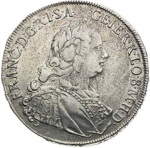 1/2 Tolar 1763 - avers