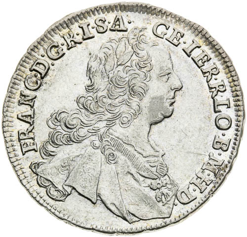 XVII Krejcar 1753 - avers