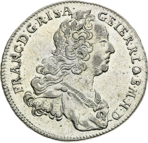 VII Kreutzer 1765 - front