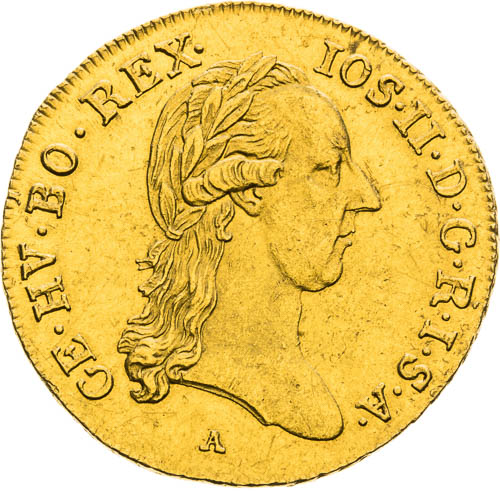 Dukát 1787 - avers