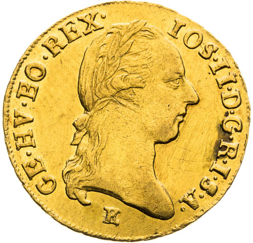 Dukát 1788 - avers