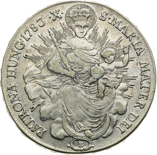 Tolar 1783 - revers