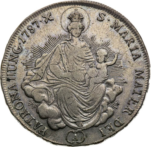 1/2 Tolar 1787 - revers