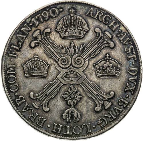 1/2 Tolar 1790 - revers