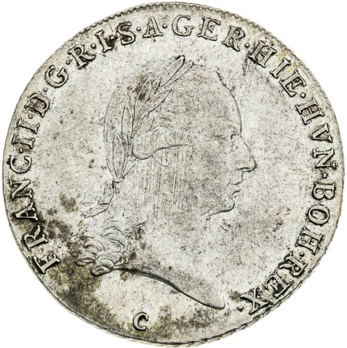 1/4 Tolar 1796 - avers