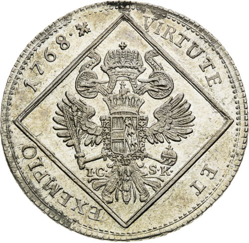30 Krejcar 1768 - revers