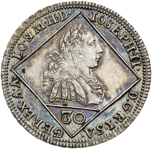 30 Krejcar 1768 - avers