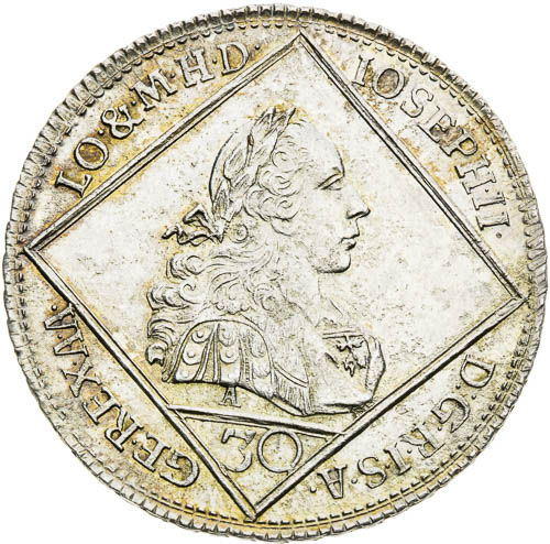 30 Krejcar 1768 - avers