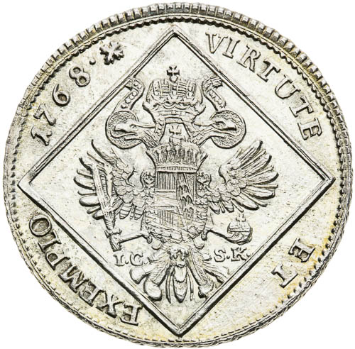 30 Krejcar 1768 - revers