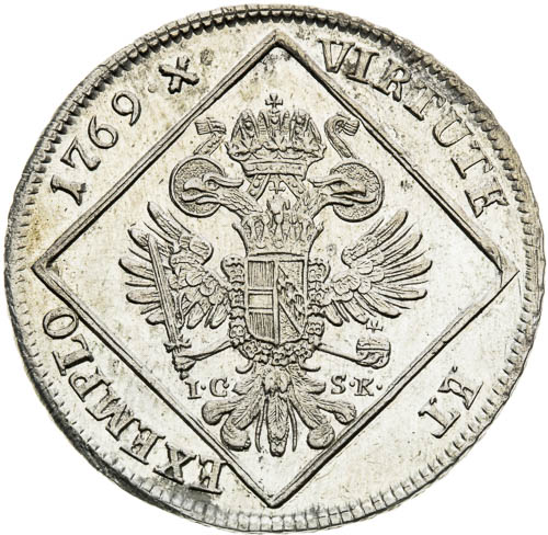 30 Krejcar 1769 - revers