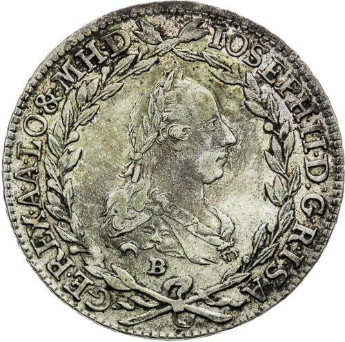 20 Krejcar 1777 - avers