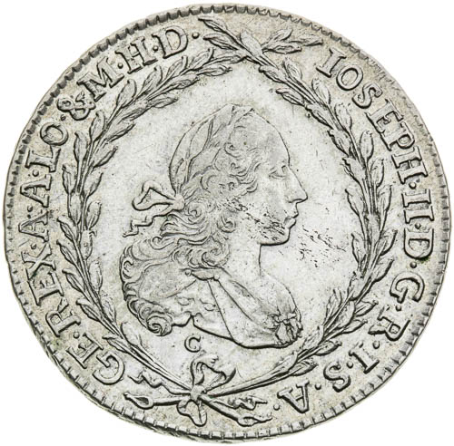20 Krejcar 1780 - avers