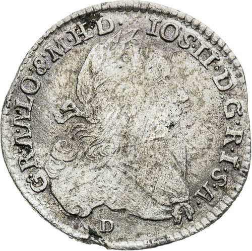 3 Krejcar 1770 - avers