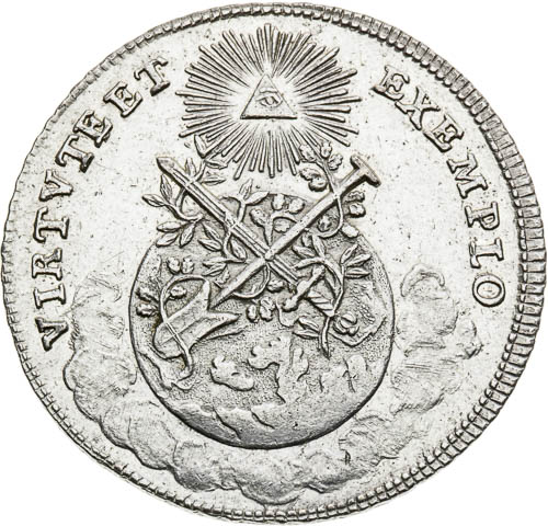 Silver Token 1764 - back