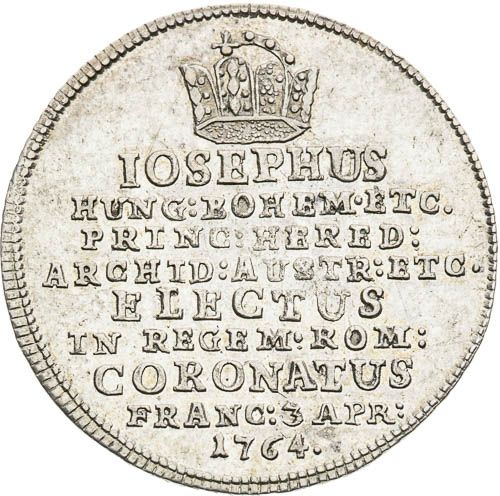 Silver Token 1764 - front
