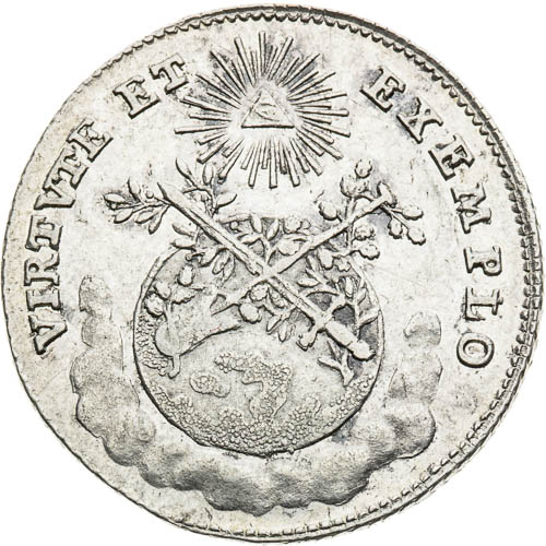 Silver Token 1764 - back