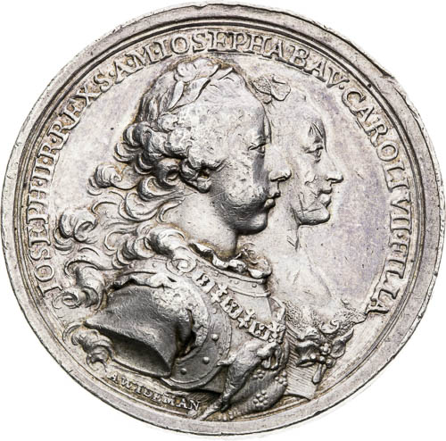 Silver Medal 1765 - front