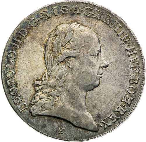 Tolar 1792 - avers
