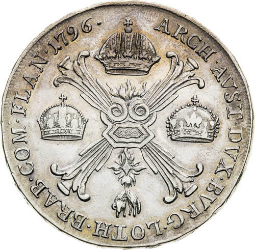 Tolar 1796 - revers