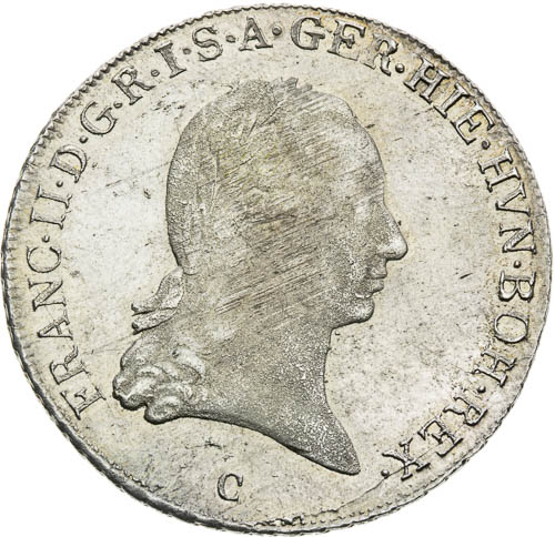 1/4 Tolar 1797 - avers