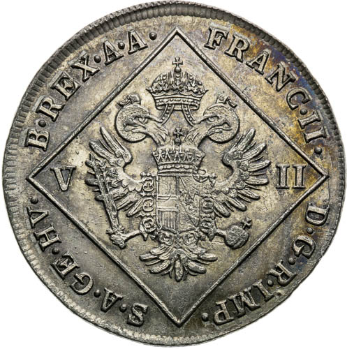 7 Krejcar 1802 - avers