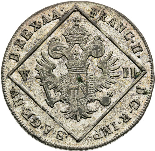 7 Krejcar 1802 - avers