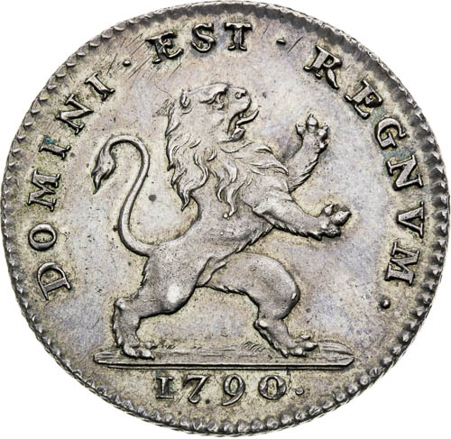 Florin 1790 - back