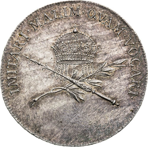 Silver Token 1792 - back